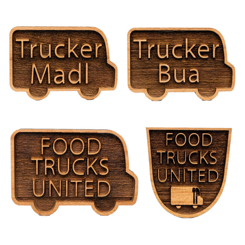 Food Truck United Pin